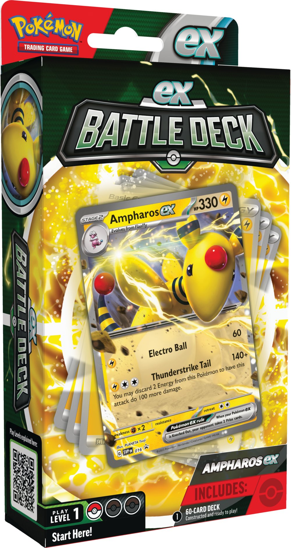 Pokémon TCG: ex Battle Deck - Ampharos ex / Lucario ex PCI85228