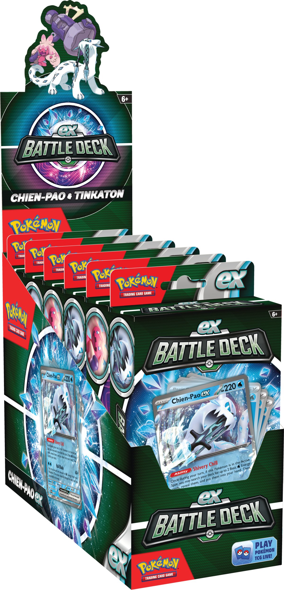 Pokémon TCG: ex Battle Deck - Chien-Pao & Tinkaton PCI85240