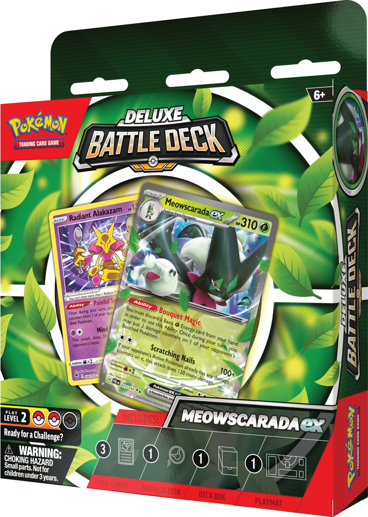 Pokémon TCG: Deluxe Battle Deck - Meowscarada ex & Quaquaval ex PCI85258