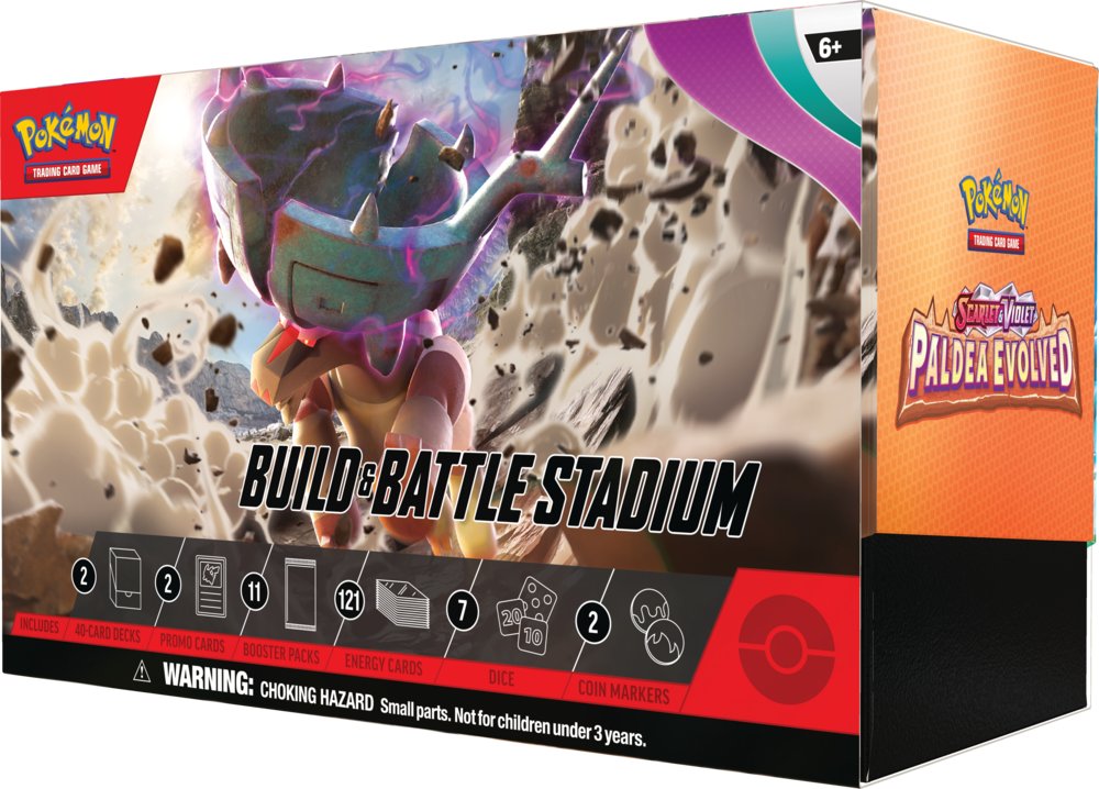 Pokémon TCG: SV02 Paldea Evolved - Build & Battle Stadium PCI85372