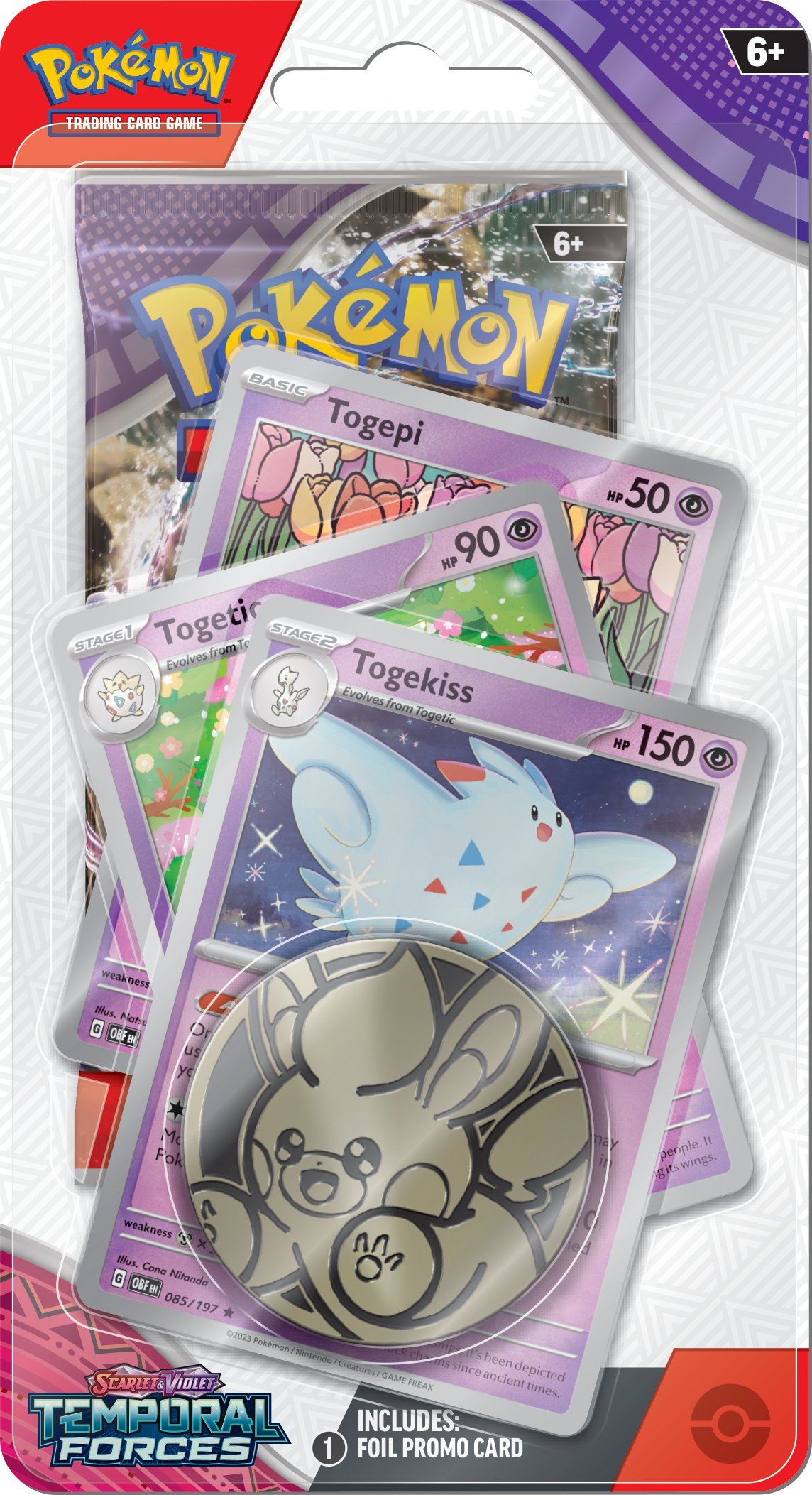 Pokémon TCG: SV05 Temporal Forces - Premium Checklane Blister PCI85654