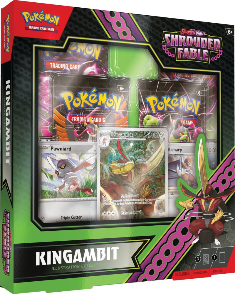 Pokémon TCG: SV6.5 Zhrouded Fable - Kingambit Illustration Collection PCI85858