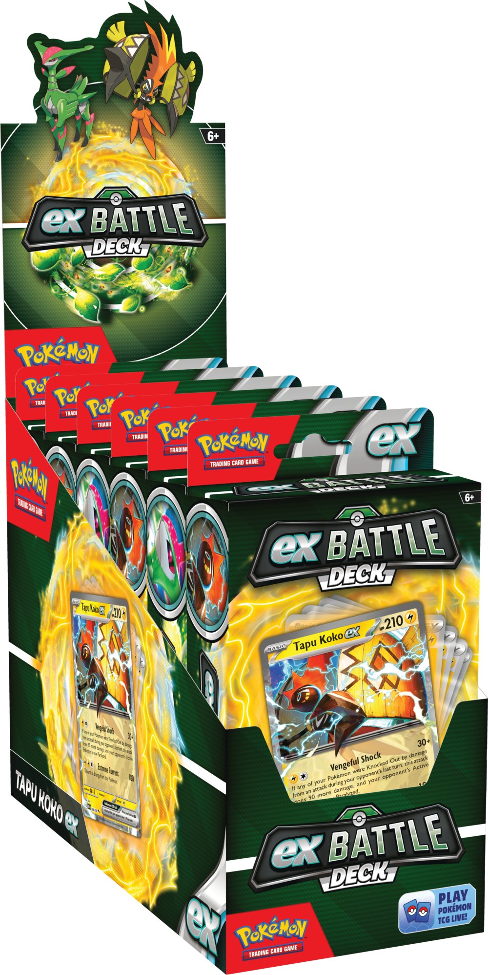 Pokémon TCG: ex Battle Deck - Tapu Koko & Iron Leaves PCI85876