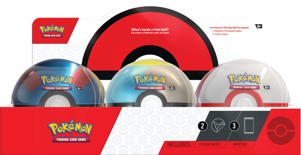 Pokémon TCG: Poké Ball Tin (Q4 2024) PCI85884