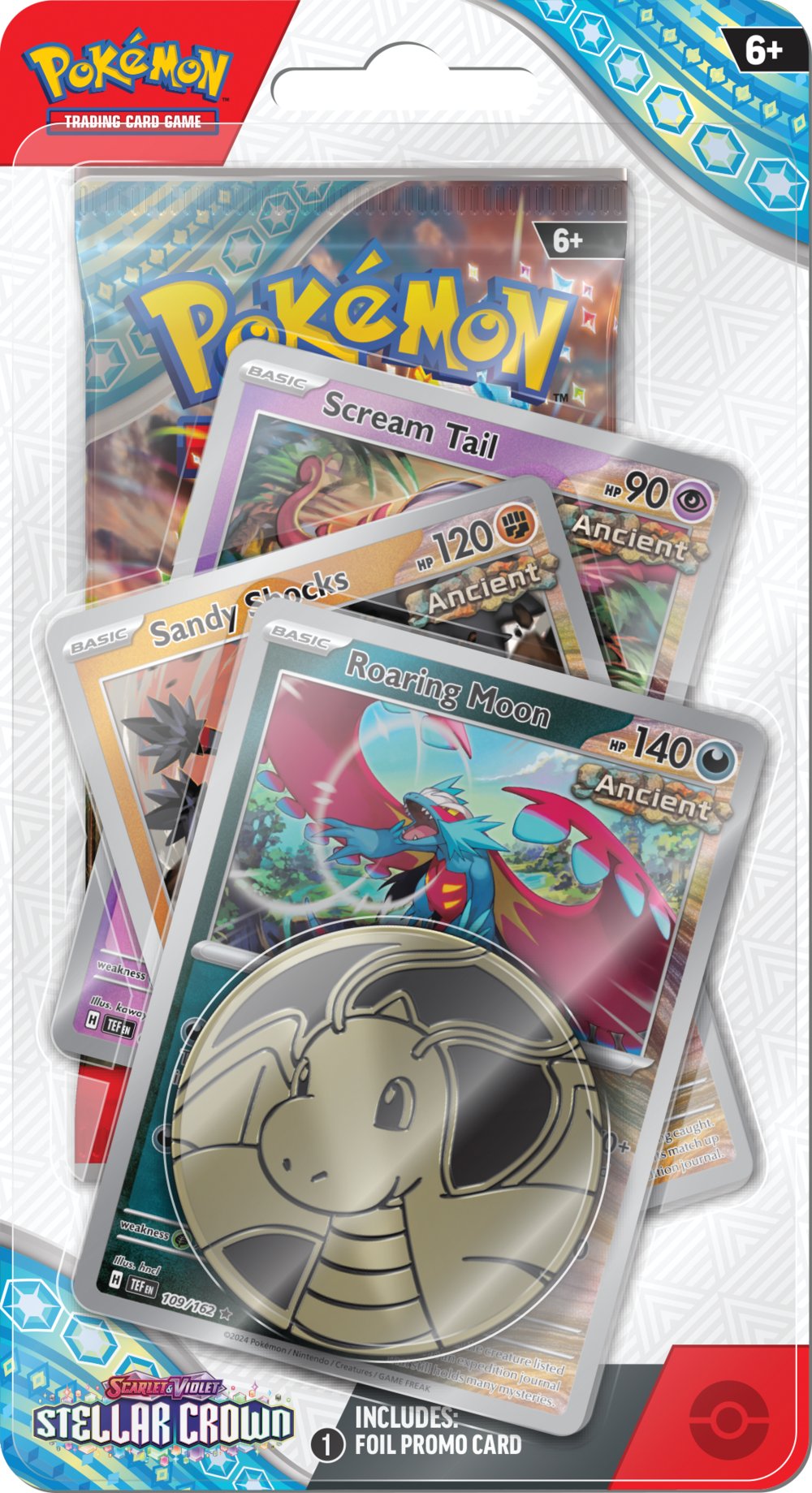 Pokémon TCG: SV07 Stellar Crown - Premium Checklane Blister PCI85918