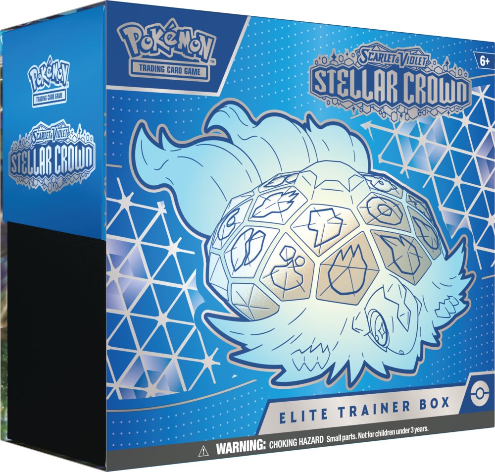 Pokémon TCG: SV07 Stellar Crown - Elite Trainer Box PCI85922