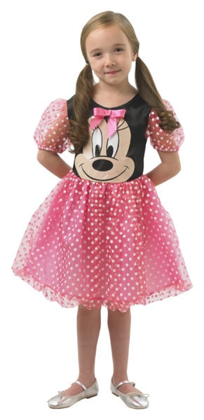 Minnie Mouse: růžový kostým - vel. L