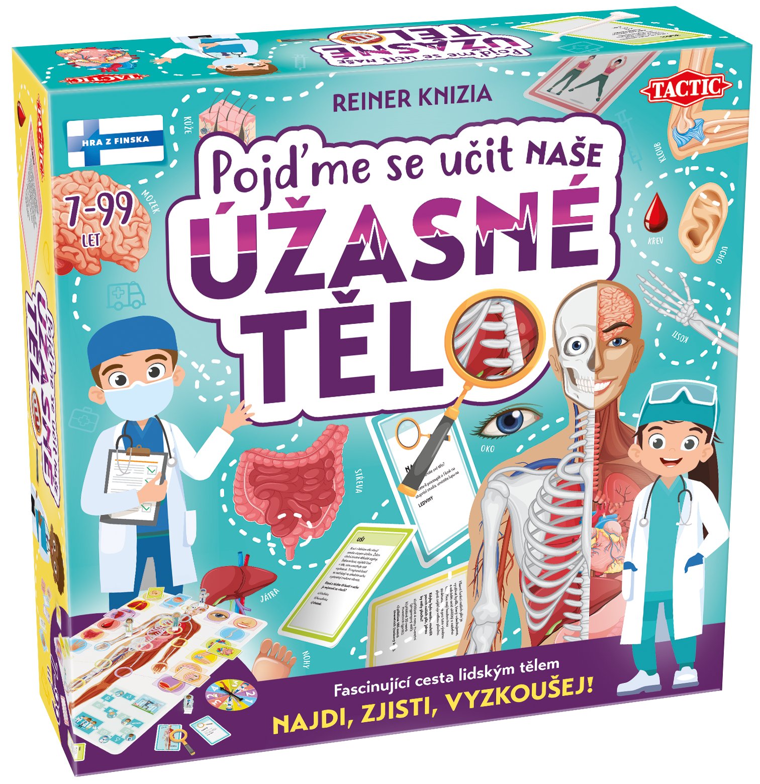 Poďme sa učiť: Naše úžasné telo TG60793