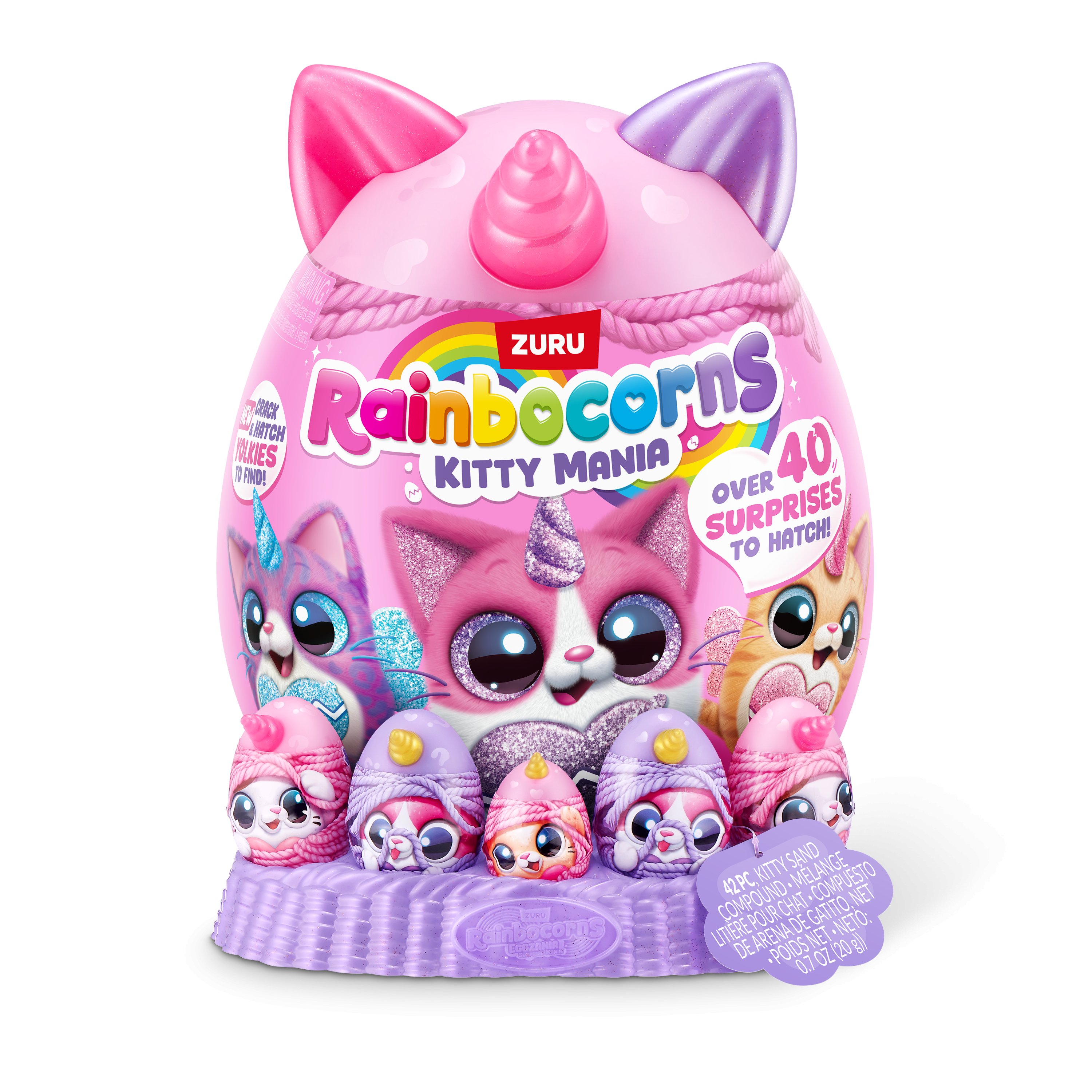 Rainbocorns: Eggzania Kitty Mania ZU92125